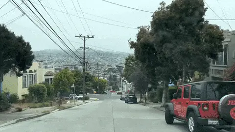 San Francisco city roads